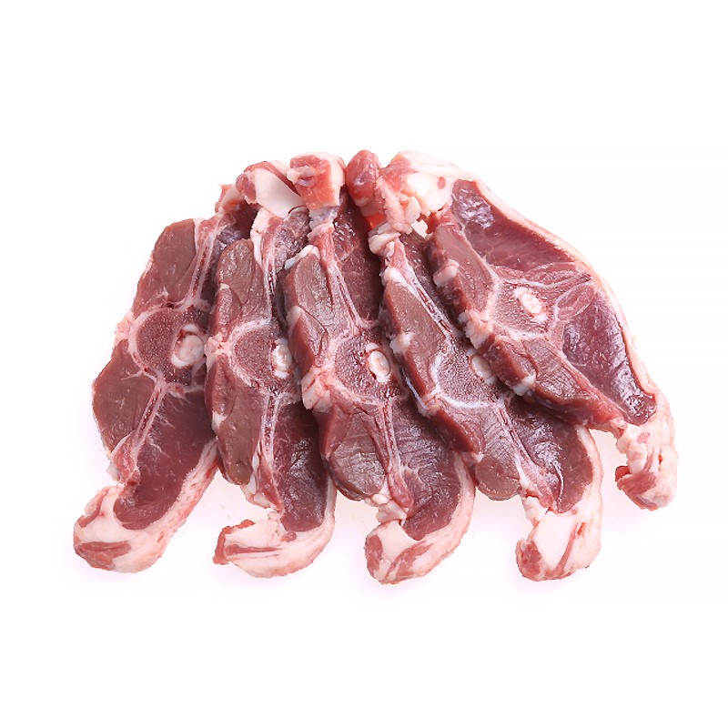 祁连山牧场 有机羊肉蝴蝶排500g*2