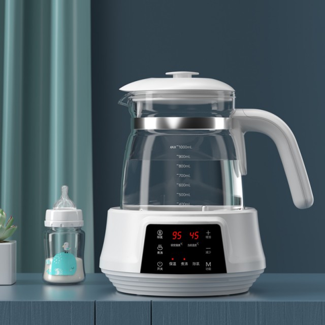 新贝 恒温水壶婴儿恒温调奶器 恒温壶婴儿温奶器暖奶器1l 8627